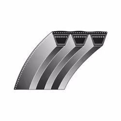 CINGHIA MOTORE LAME DENTATURA INTERNA GREEN LINE per BIOTRITURATORE MODELLI: GL 6503 EL CODICE: 017071 CODICE ORIGINALE: 65 A ...