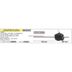 Trazione semovenza Alpina rider rasaerba tosaerba xap 52 mhs 017577