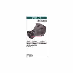 CARTER FRIZIONE DECESPUGLIATORE GL 430 eco CAMPANA BM 013517 ASTA: 26mm CAMPANA: 78mm INNESTO: Z9 millerighe GREENLINE Codice ...