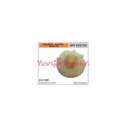 PULEGGIA MESSA IN MOTO Ø 67 MM FORO 17/12.5MM DOLMAR-SACHS-MAKITA Codice: 028720 Codice originale: 36162010 AT