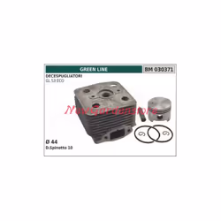 CILINDRO PISTONE SEGMENTI PER MOTORE DECESPUGLIATORE GL 53 ECO Ø 44 D.SPINOTTO 10 GREEN LINE Codice: 030371 Codice originale: ...