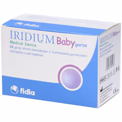 Fidia Iridium® Baby Garze Sterili Monouso 28 pz Garza