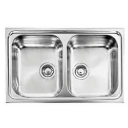 CM Zenith plus 79 x 50 2V Lavello ad incasso Rettangolare Acciaio inox