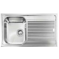 CM Zenith plus 86 x 50 1V Lavello ad incasso Rettangolare Acciaio inox