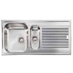 CM Zenith plus 100 x 50 2V Lavello ad incasso Rettangolare Acciaio inox