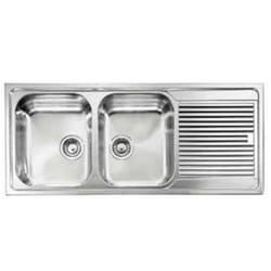 CM Zenith plus 116 x 50 2V Lavello ad incasso Rettangolare Acciaio inox
