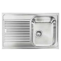 CM Zenith plus 79 x 50 1V Lavello ad incasso Rettangolare Acciaio inox
