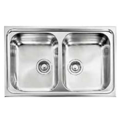 CM Zenith plus 79 x 50 2V Lavello ad incasso Rettangolare Acciaio inox
