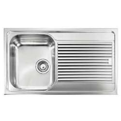 CM Zenith plus 86 x 50 1V Lavello ad incasso Rettangolare Acciaio inox