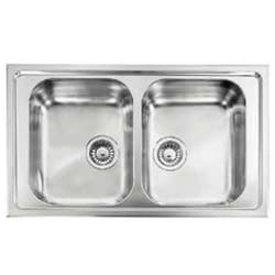 CM Zenith plus 86 x 50 2V Lavello ad incasso Rettangolare Acciaio inox