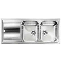 CM Zenith plus 116 x 50 2V Lavello ad incasso Rettangolare Acciaio inox