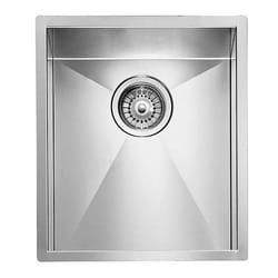 CM filoquadra 39 x 45 x 5 Lavello ad incasso Rettangolare Acciaio inox