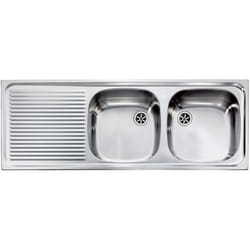 CM Aurora 116 x 42 2V Lavello ad incasso Rettangolare Acciaio inox