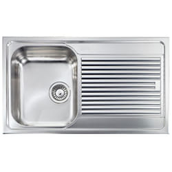 CM Zenith plus 86 x 50 1V Lavello montato su piano Rettangolare Acciaio inox