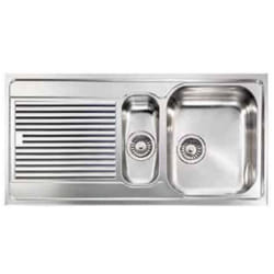 CM Filoslim 100 x 50 2V Lavello ad incasso Rettangolare Acciaio inox
