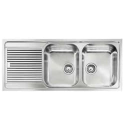 CM Filoslim 116 x 50 2V Lavello ad incasso Rettangolare Acciaio inox