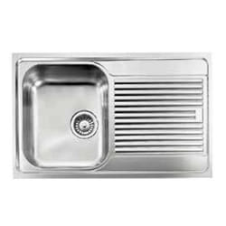 CM Zenith 210 86 x 50 1V Lavello ad incasso Rettangolare Acciaio inox