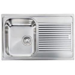 CM Zenith 79 x 50 1V Lavello ad incasso Rettangolare Acciaio inox