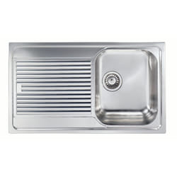CM Zenith 86x50 1V Lavello ad incasso Rettangolare Acciaio inox