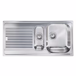 CM Zenith 100x50 2V Lavello ad incasso Rettangolare Acciaio inox