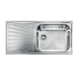 CM cometa 100 x 50 1V Lavello ad incasso Rettangolare Acciaio inox