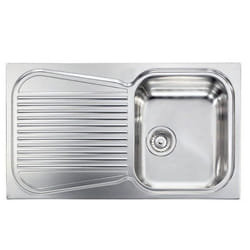 CM Matico 86 x 50 1V Lavello ad incasso Rettangolare Acciaio inox