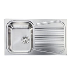 CM Matico 86 x 50 1V Lavello ad incasso Rettangolare Acciaio inox