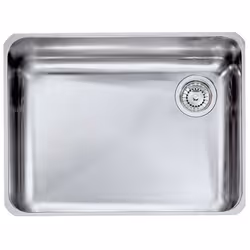 CM cinzia 60 x 45 R50, Lavello sottopiano, Rettangolare, Acciaio inox, Acciaio inox, 1 ciotole, Rettangolare