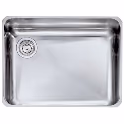 CM cinzia 60 x 45 R50, Lavello sottopiano, Rettangolare, Acciaio inox, Acciaio inox, 1 ciotole, Rettangolare