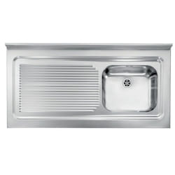 CM Rossana 120x60 1V Lavello ad incasso Rettangolare Acciaio inox