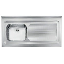 CM Rossana 120x60 1V Lavello ad incasso Rettangolare Acciaio inox