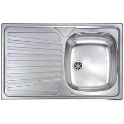 CM Mondial 79 x 50 1V Lavello ad incasso Rettangolare Acciaio inox
