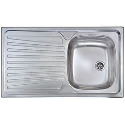 CM Mondial 86 x 50 1V Lavello ad incasso Rettangolare Acciaio inox