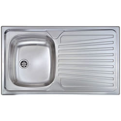 CM Mondial 86 x 50 1V Lavello ad incasso Rettangolare Acciaio inox