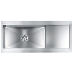 CM revers 116 x 52 1V Lavello ad incasso Rettangolare Acciaio inox