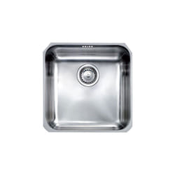 Lavello cinzia sottotop 40X40 R60 1 vasca acciaio inox
