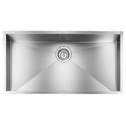 CM filoquadra 85 x 45 Lavello ad incasso Rettangolare Acciaio inox