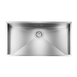 Lavello filoquadra 85X45X19 1 vasca acciaio inox