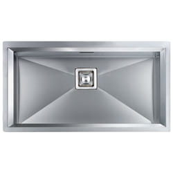 CM glamour 86 x 45 Lavello ad incasso Rettangolare Acciaio inox