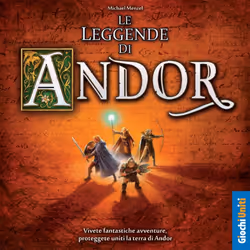 Giochi Uniti Le Leggende di Andor, Gioco da tavolo, Gioco di ruolo, 10 anno/i