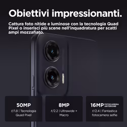 Motorola moto G35 4 GB 128 GB Nero - Vista aggiuntiva 6