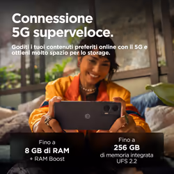Motorola moto G35 4 GB 128 GB Nero - Vista aggiuntiva 8