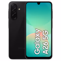 Samsung Galaxy A26 5G, 17 cm (6.7"), 6 GB, 128 GB, 50 MP, Android 15, Nero