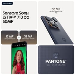 Motorola edge 70 fusion 17,2 cm (6.78") Doppia SIM Android 16.0 5G USB tipo-C 8 GB 256 GB 5200 mAh Nero
