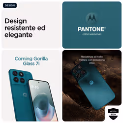 Motorola moto g77 17,3 cm (6.8") Dual SIM ibrida Android 16.0 5G USB tipo-C 8 GB 256 GB 5200 mAh Verde - Vista aggiuntiva 8