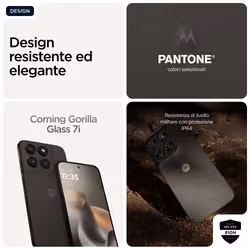 Motorola moto g77 17,3 cm (6.8") Dual SIM ibrida Android 16.0 5G USB tipo-C 8 GB 256 GB 5200 mAh Nero - Vista aggiuntiva 8