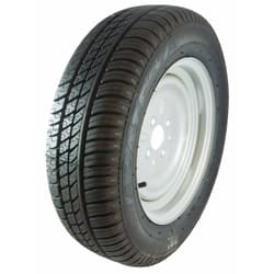 Ruota pneumatica 185/65 R14 e cerchio in ferro 5 fori