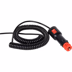 Cavo spiralato con spina agricola e interruttore on/off. Cavo con sezione 0,2 mm² e lunghezza massima 3,5 metri. Confezionato ...