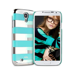 PURO SGS4STRIPELBL custodia per cellulare Cover Blu