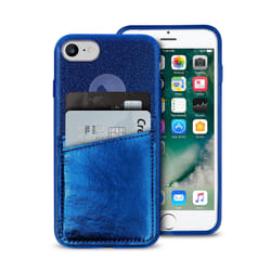 PURO IPC747CSHINEPDKBLUE custodia per cellulare 11,9 cm (4.7") Cover Blu